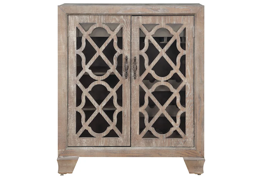 Coast to Coast Accents Two Door Wine Cabinet by Coast2Coast Home at Esprit Decor Home Furnishings